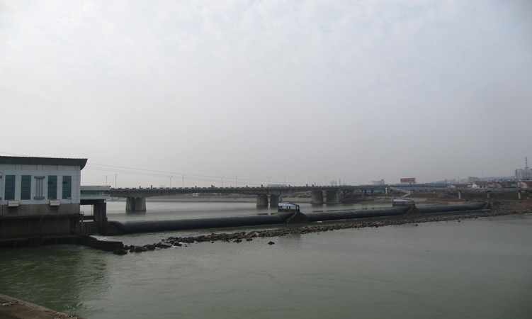 Shengzhou boat lake rubber dam